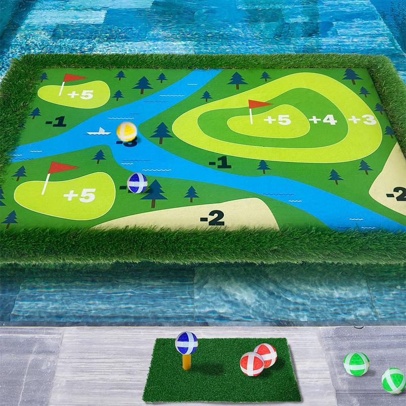 AYJKSEVEN Floating Golf Green for Pool, 2024 Upgraded 35