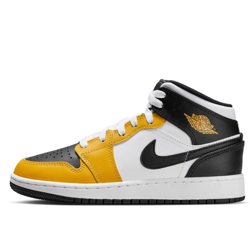 Jordan 1 Mid Yellow Ochre Black-White (DQ8423 701)