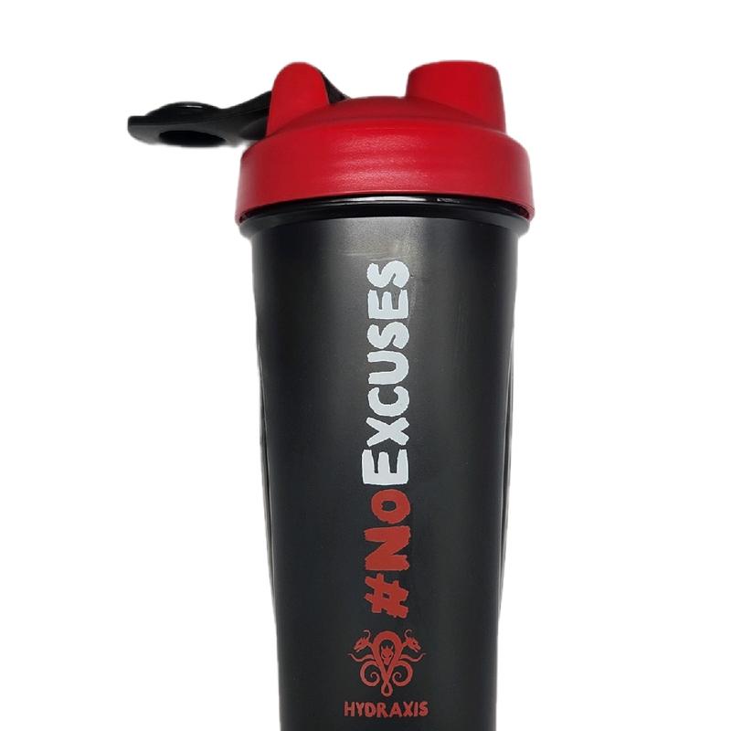 Shaker Bottle for Protein Shakes and Pre Workout, 700 ml, Black - Custom and Easy to Clean - Drinkware, Cup