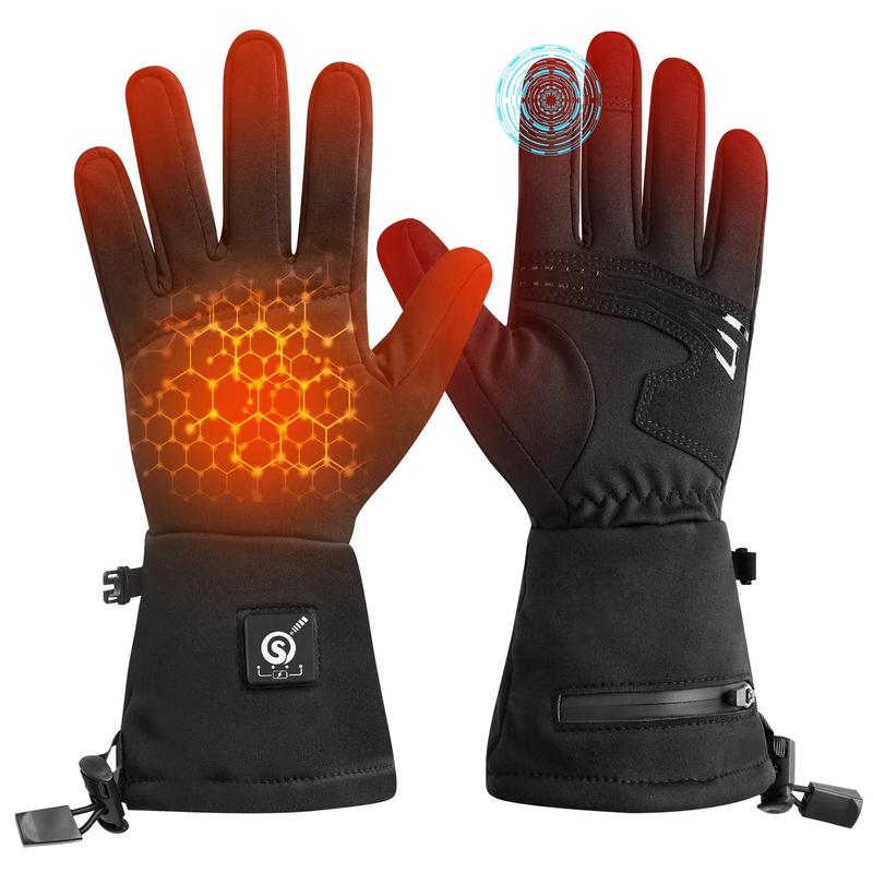 Wholesale Winter Motorcycle Fashionable USB Heating Snowboarding Gloves Waterproof Windproof Touch-Screen Features Skiing smart  gloves