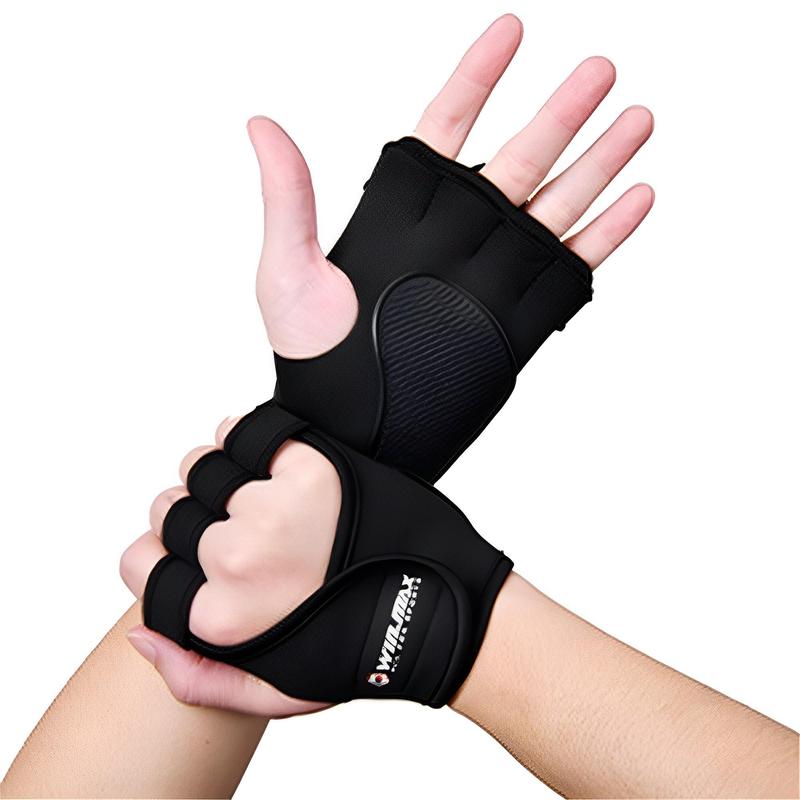 Breathable Half Finger Sports Gloves, 1 Pair Wear-resistant Fitness Gloves, Anti-slip High Grip Gloves for Men & Women Gym Workout