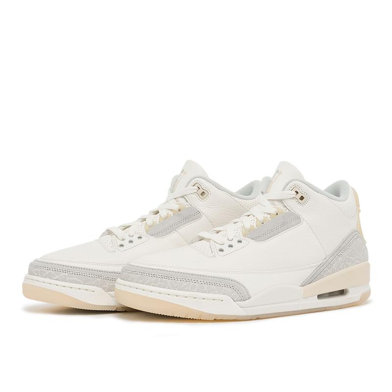 Nike Air Jordan 3 Retro Craft Ivory FJ9479-100 Men's Fashion Shoes New