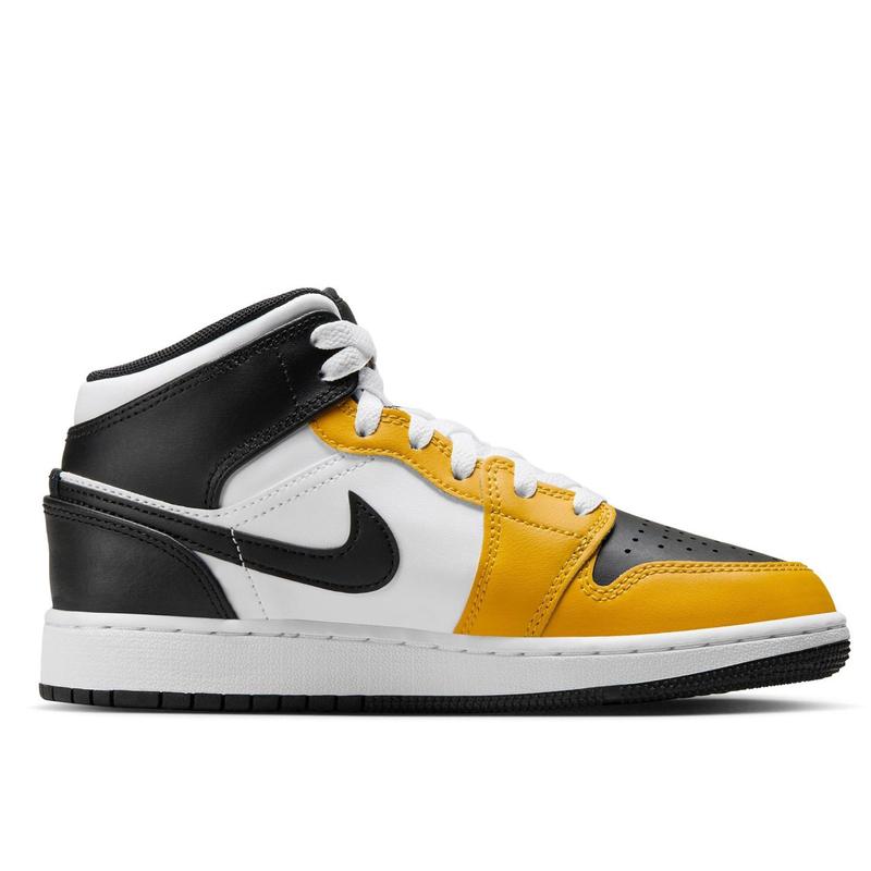 Jordan 1 Mid Yellow Ochre Black-White (DQ8423 701)