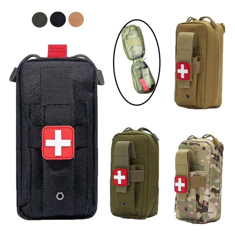 Outdoor Medical Pouch, Outdoor Survival First Aid Pouch, Hunting Camping Utility Emergency Pouch Pack, for Women and Men