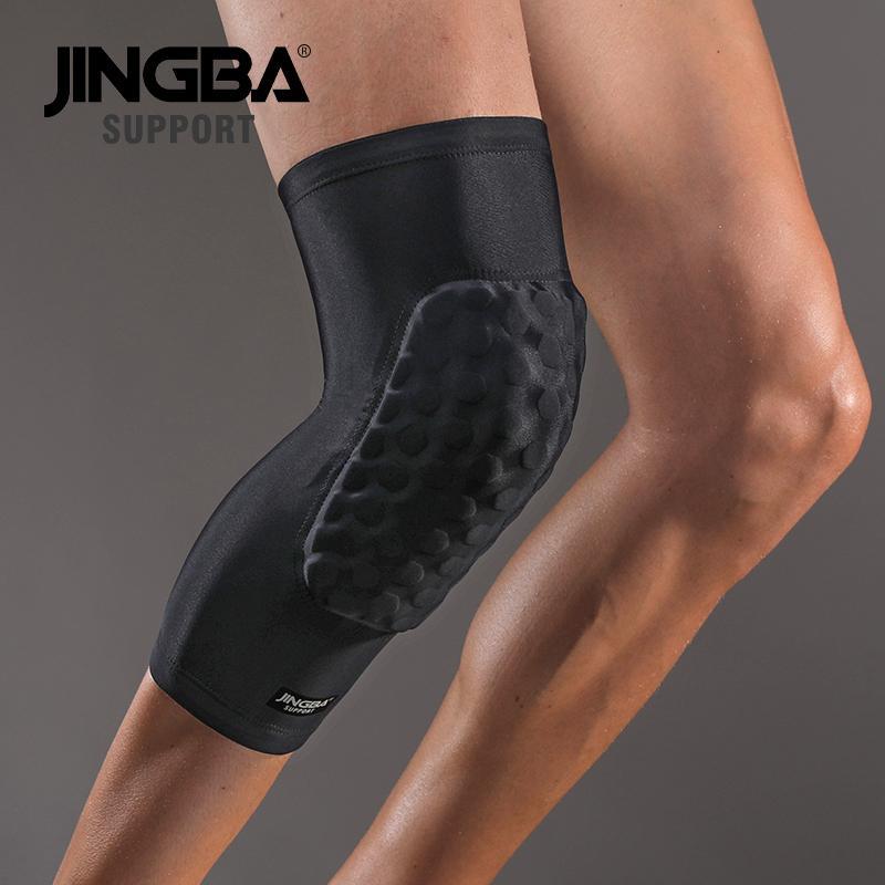 Honeycomb Design Sports Knee Pad, Breathable Knee Brace, Moisture-absorbing Knee Support for Men & Women, Protective Gear for Sports