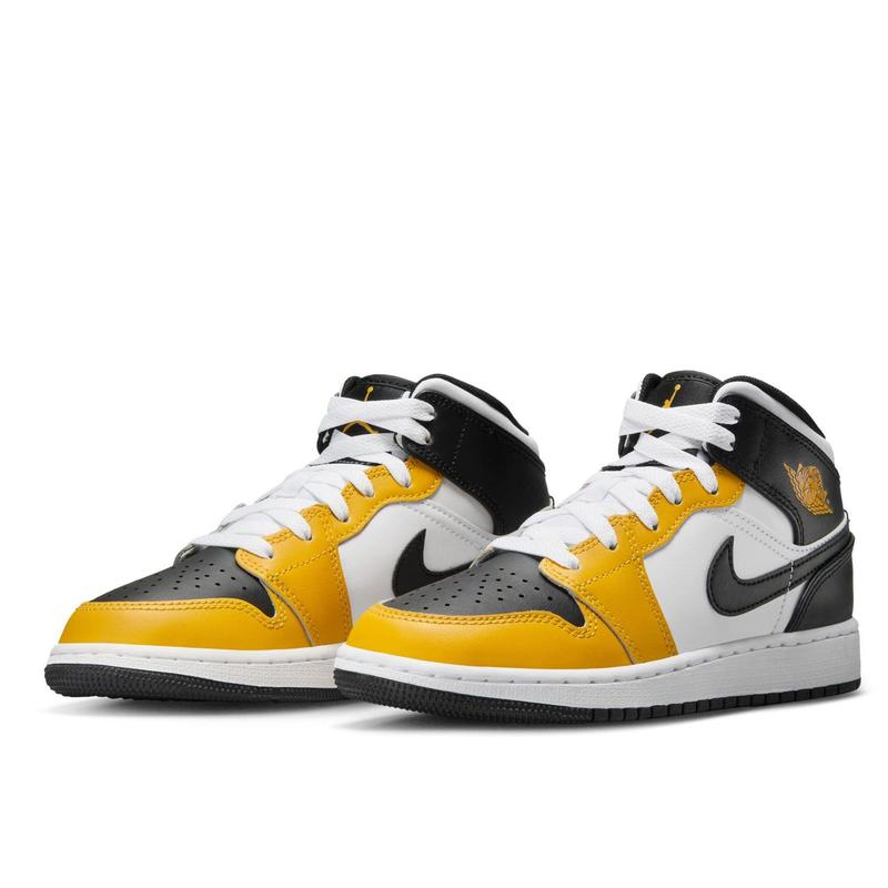 Jordan 1 Mid Yellow Ochre Black-White (DQ8423 701)