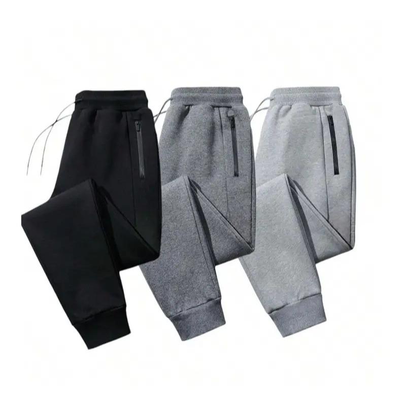 BenBen 3 Pack Men's Ultra Soft Fleece Joggers - Cozy, Comfy, Everyday Essential