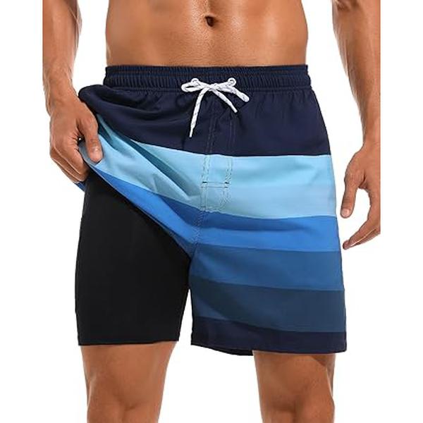 SILKWORLD Quick Dry Mens  shorts with Compression Liner  with Zip Pockets