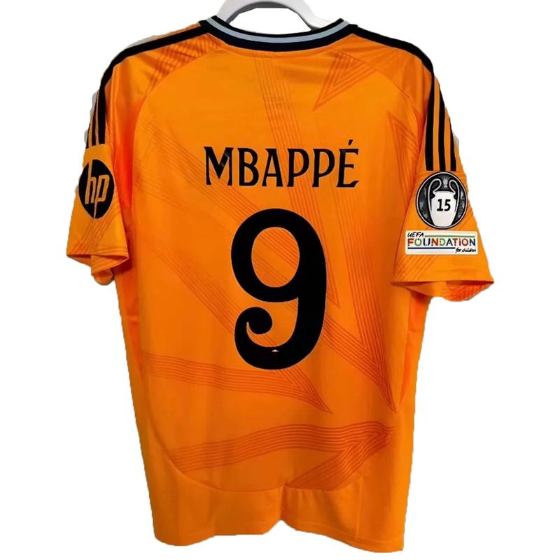 Soccer Jersey 24-25 Champions League Away Jersey Number 9 Mbappe Jersey