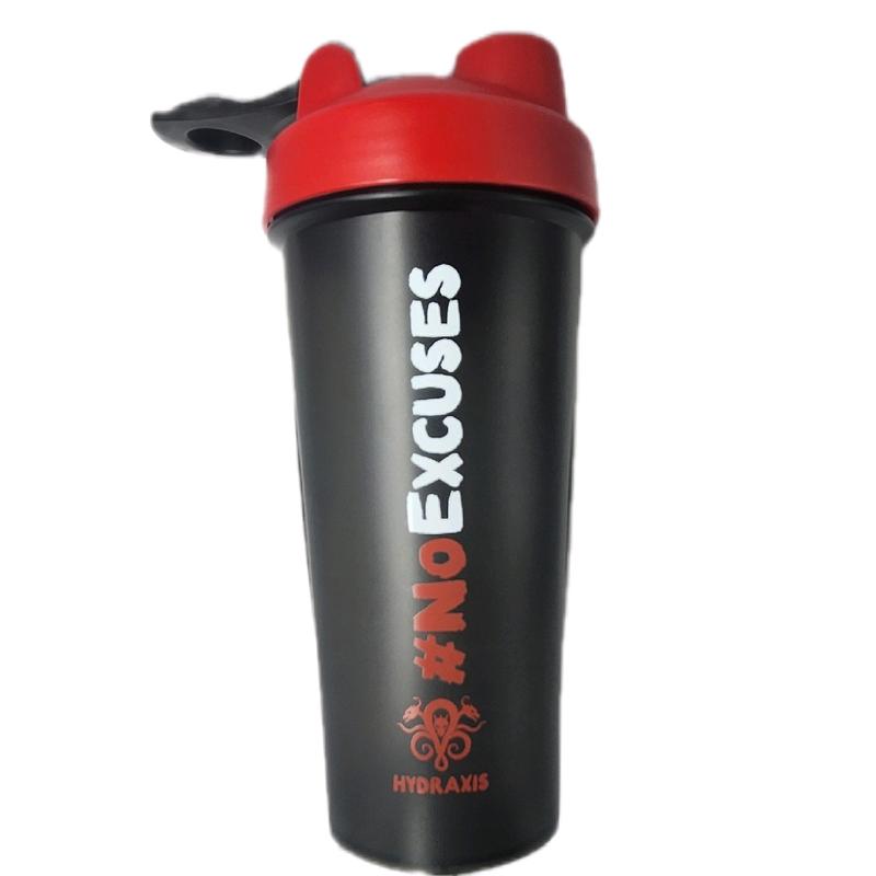 Shaker Bottle for Protein Shakes and Pre Workout, 700 ml, Black - Custom and Easy to Clean - Drinkware, Cup