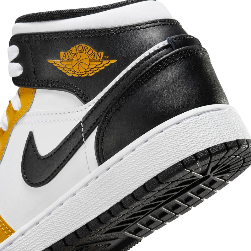 Jordan 1 Mid Yellow Ochre Black-White (DQ8423 701)