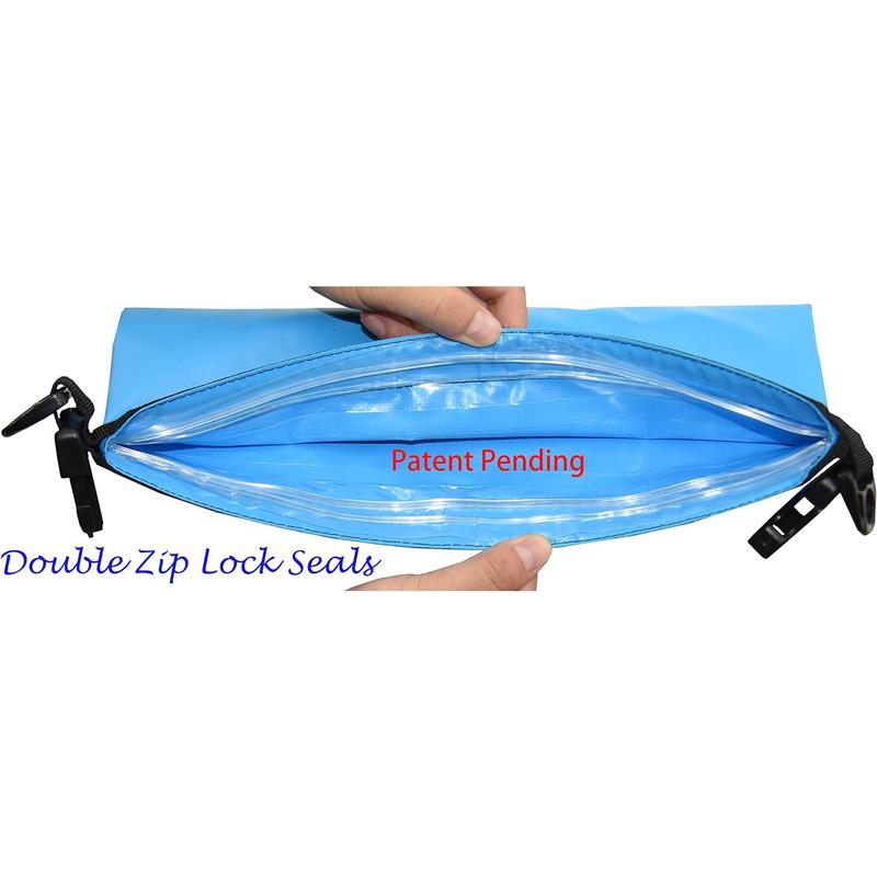 Waterproof Dry Bag - Lightweight Dry Sack with Seals and Waterproof Case - Float on Water - Keeps Gear Dry for Kayaking, Beach, Rafting, Boating, Hiking, Camping and Fishing Freegrace