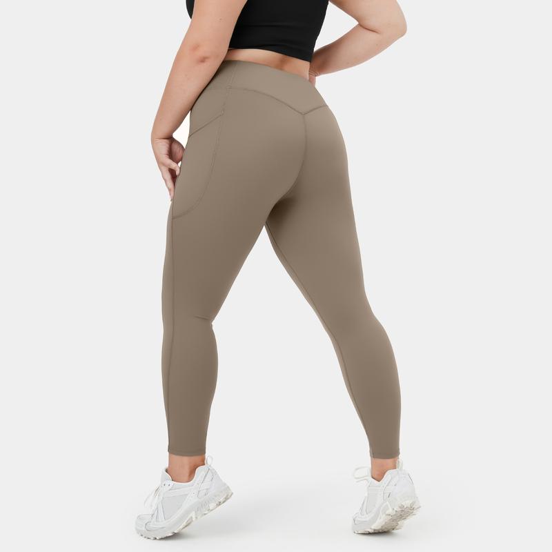 Halara SoCinched High Waisted Tummy Control Side Pocket Plus Size Shaping Training Leggings