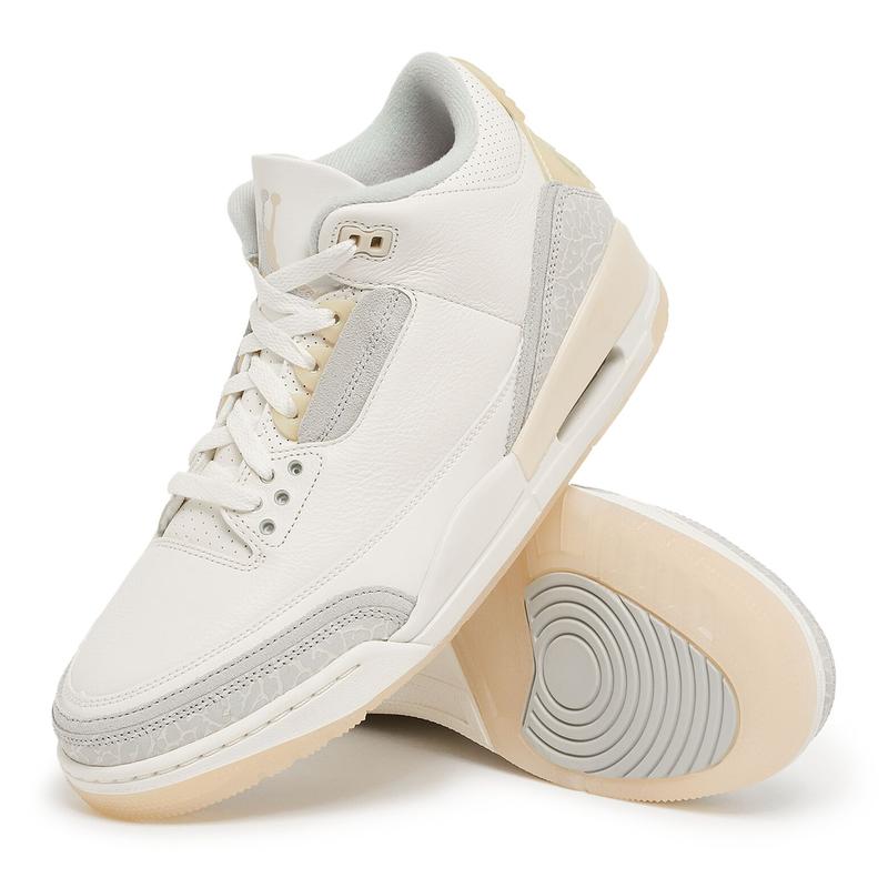 Nike Air Jordan 3 Retro Craft Ivory FJ9479-100 Men's Fashion Shoes New