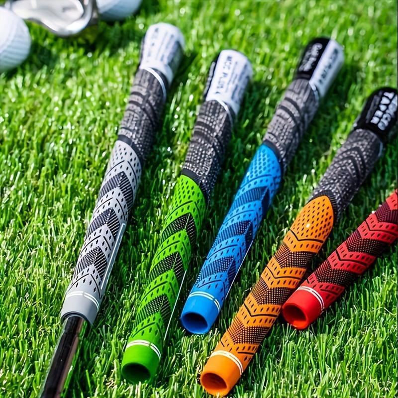 Premium Hybrid  Rubber Golf Grips 13 Pack | High Traction and Feedback Rubber Golf Club Grips | Choose Between 13 Grips with Standard Size All Kits