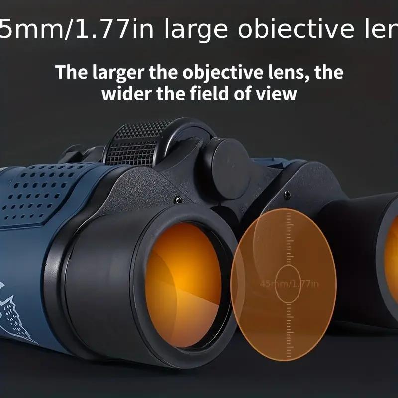 60x60 Binoculars, High Definition Binoculars, Outdoor Binoculars for Camping, Hiking, Tourism, Concert, Travel, Outdoor Camping Hiking Equipment