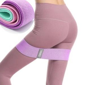 Integrated fitness resistance band, yoga elastic band, fitness fabric ring, hip exercise, thigh hip anti slip squat