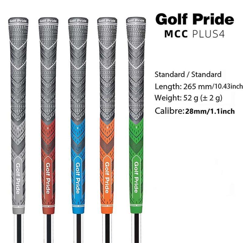 Premium Hybrid  Rubber Golf Grips 13 Pack | High Traction and Feedback Rubber Golf Club Grips | Choose Between 13 Grips with Standard Size All Kits