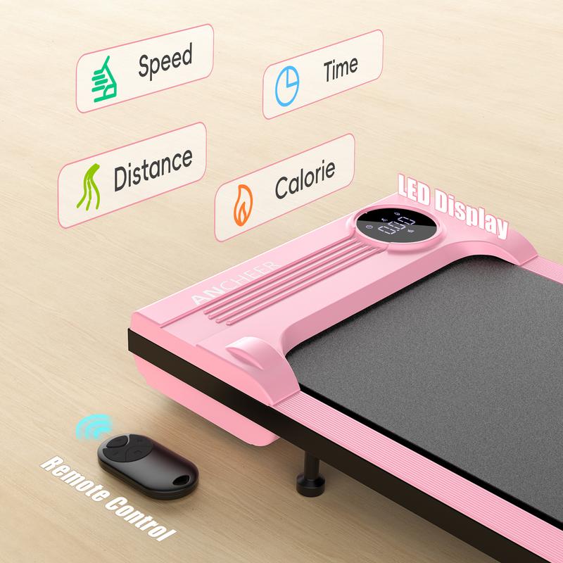 2024 five-color young fashion under the table walking mat treadmill, tablet portable LED display remote control