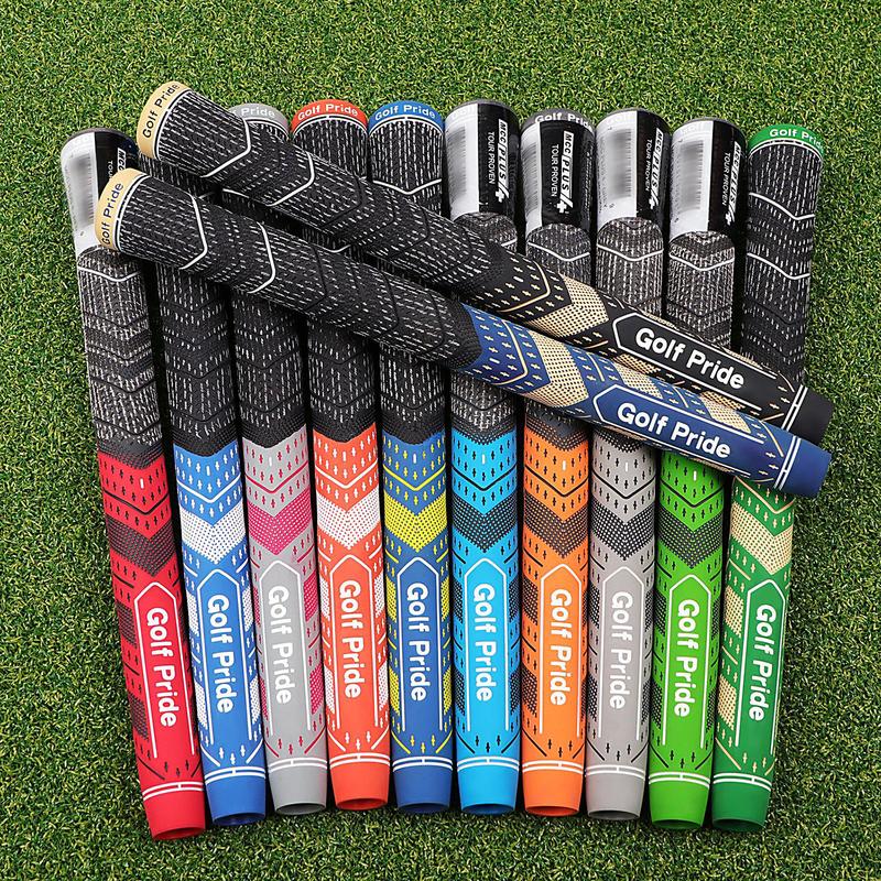 Premium Hybrid  Rubber Golf Grips 13 Pack | High Traction and Feedback Rubber Golf Club Grips | Choose Between 13 Grips with Standard Size All Kits